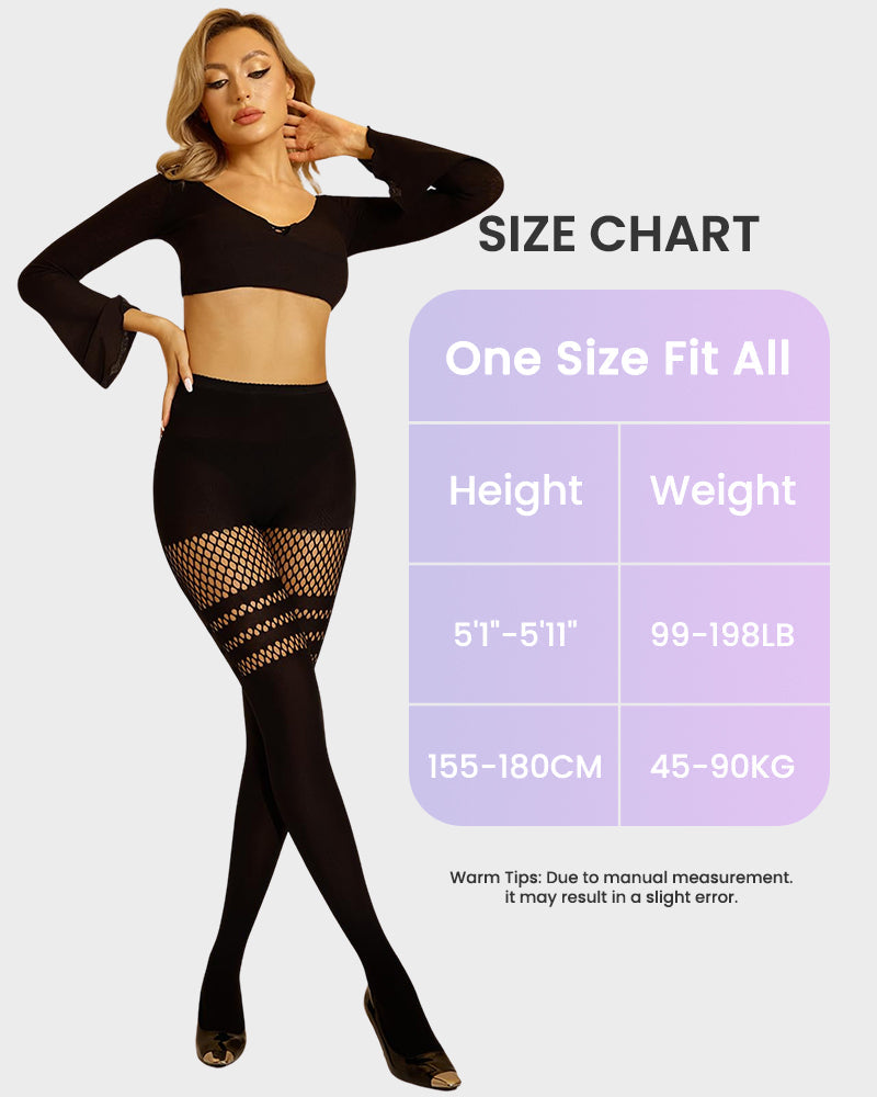 Mock Thigh High Stockings For Women Fishnet Tights Suspender Pantyhose  (bundle sale)