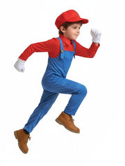 Game Red Plumber Costume