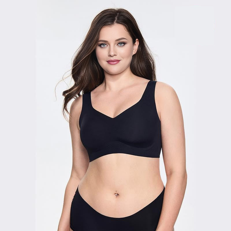ShySilk Jelly Plus Size Friendly T-shirt Seamless Bra