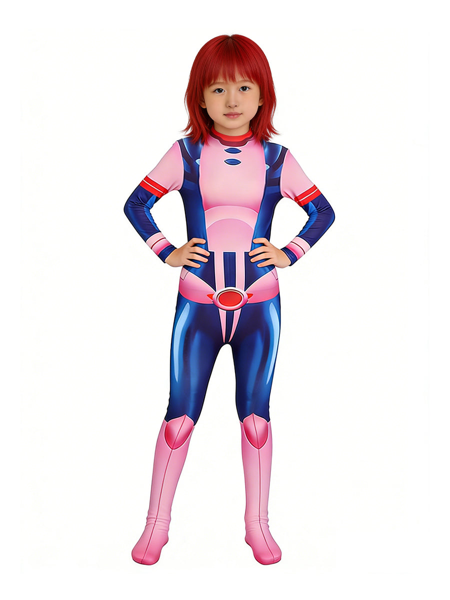 Pink Gravity Girl Battle Outfit