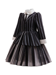 Girls Gothic School Uniform Dress