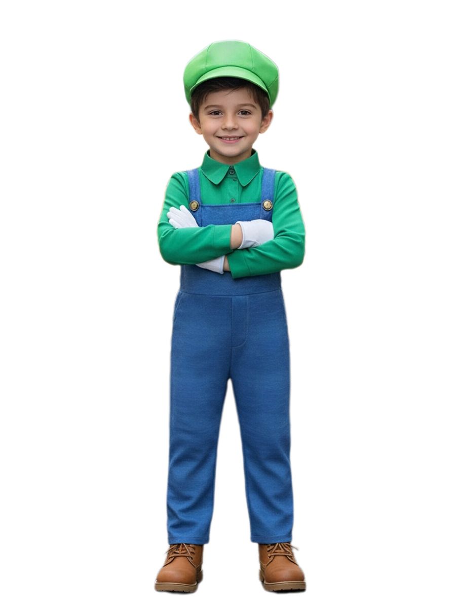 Game Green Plumber Costume