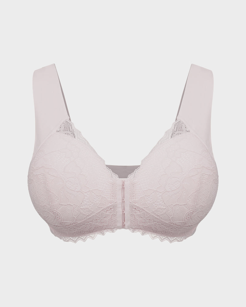 Lace Front Closure '5D' Shaping  Wireless Bra