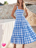 Plaid Swing Dress