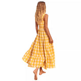 Plaid Swing Dress
