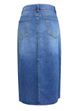 A-line Denim Skirt