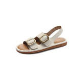 Buckled Flat Sandals