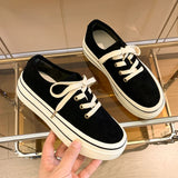 Canvas Platform Sneakers