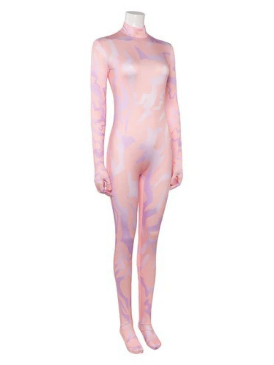 PU Leather POP Star White Costume