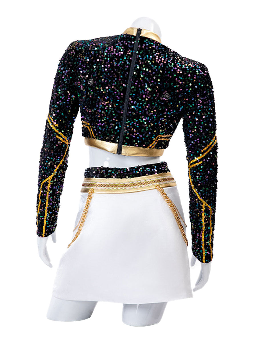 Stage Fashion Gold Costume