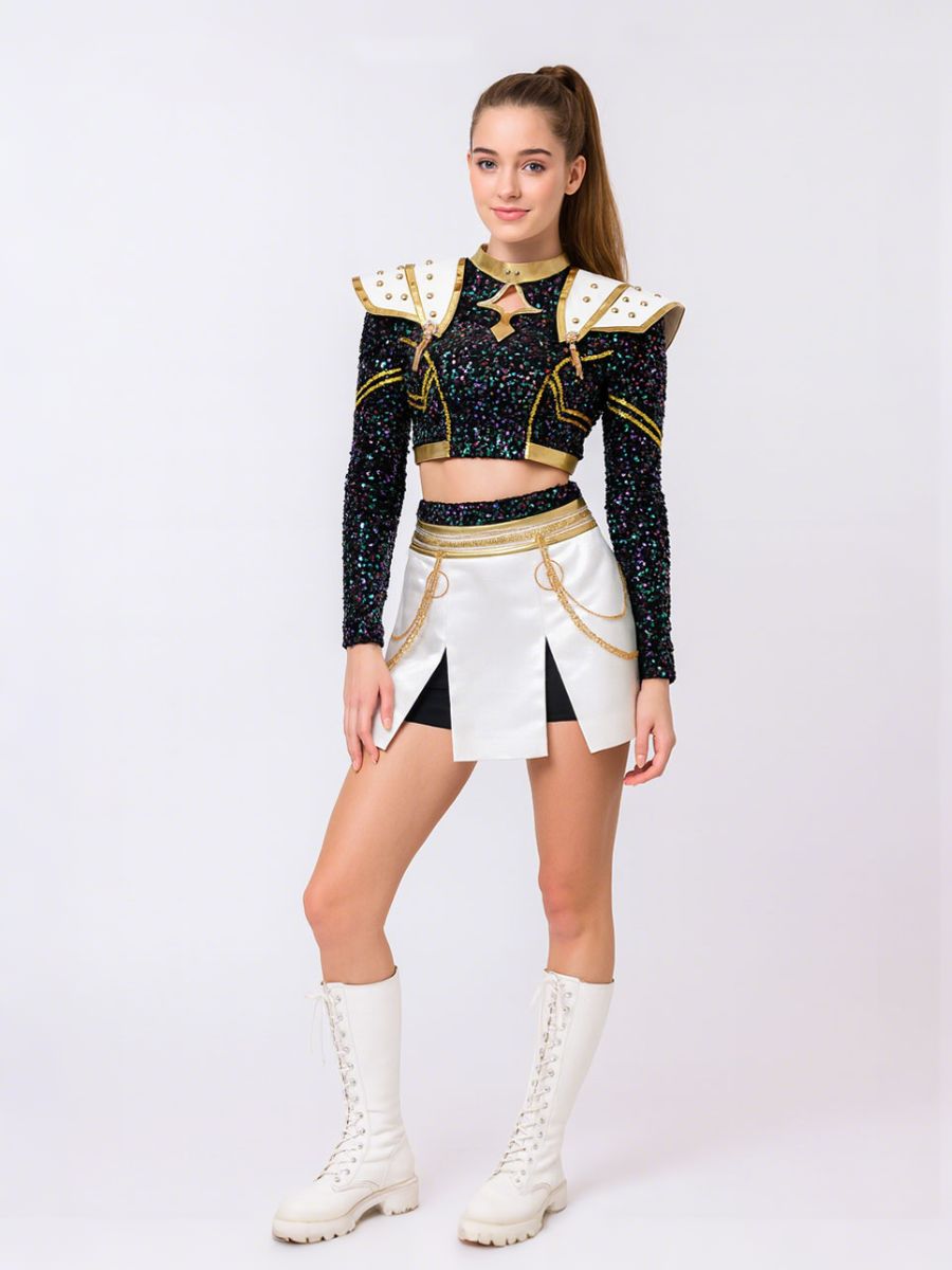 Stage Fashion Gold Costume