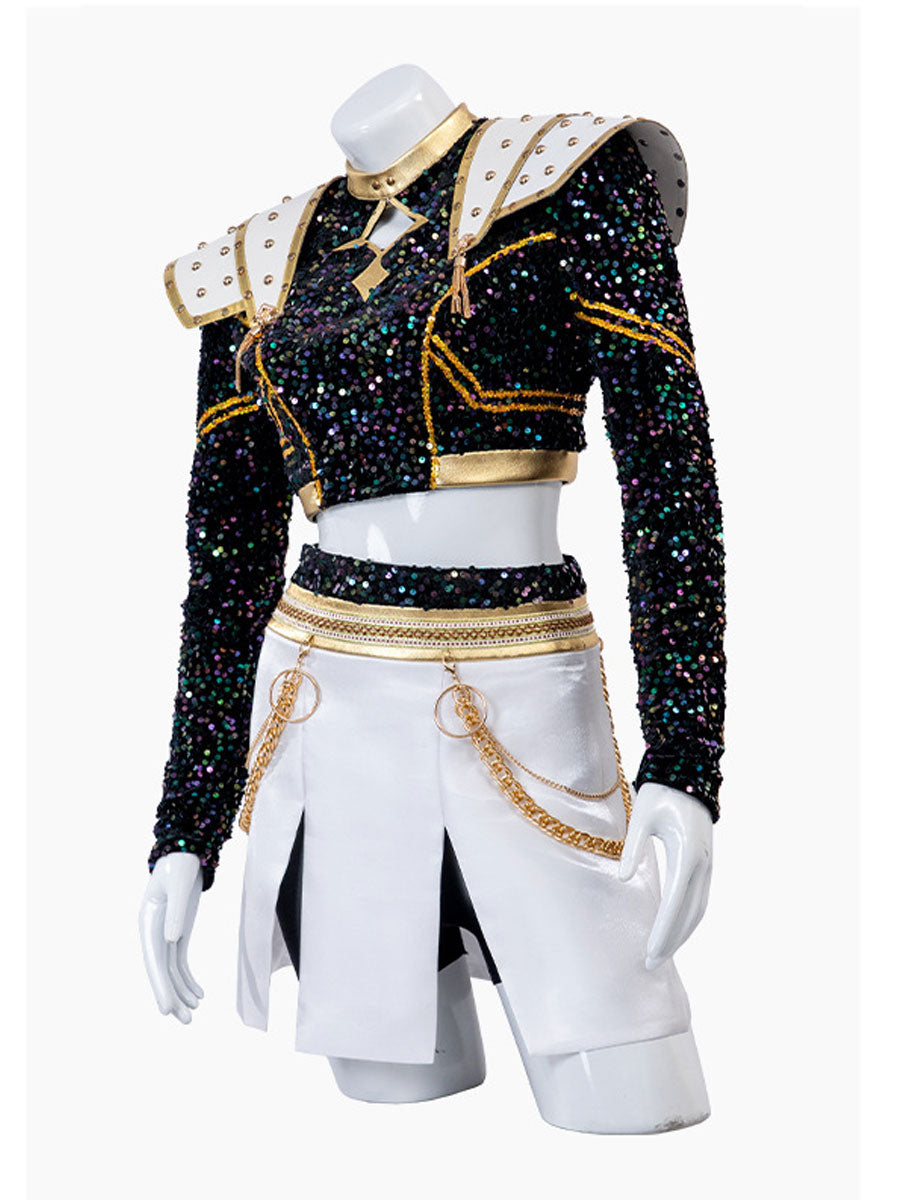 Stage Fashion Gold Costume