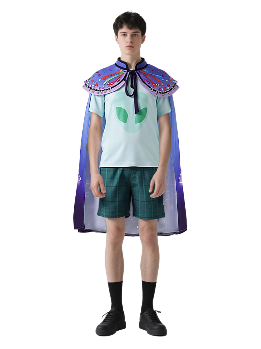 Anime Alien Print Ambassador Costume