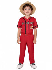 Anime Pirate Costume with Straw Hat