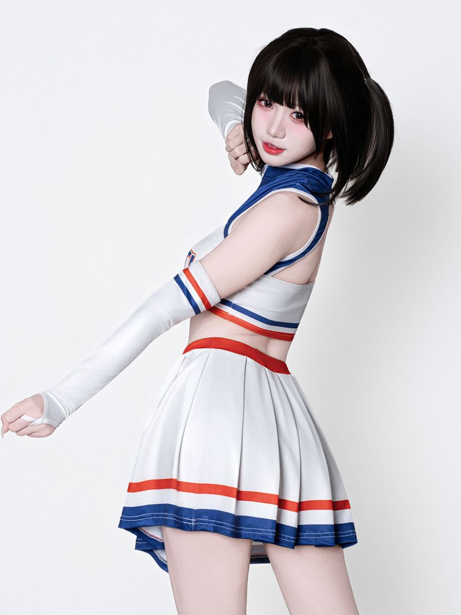 FIGHT Cheerleader Cosplay Set