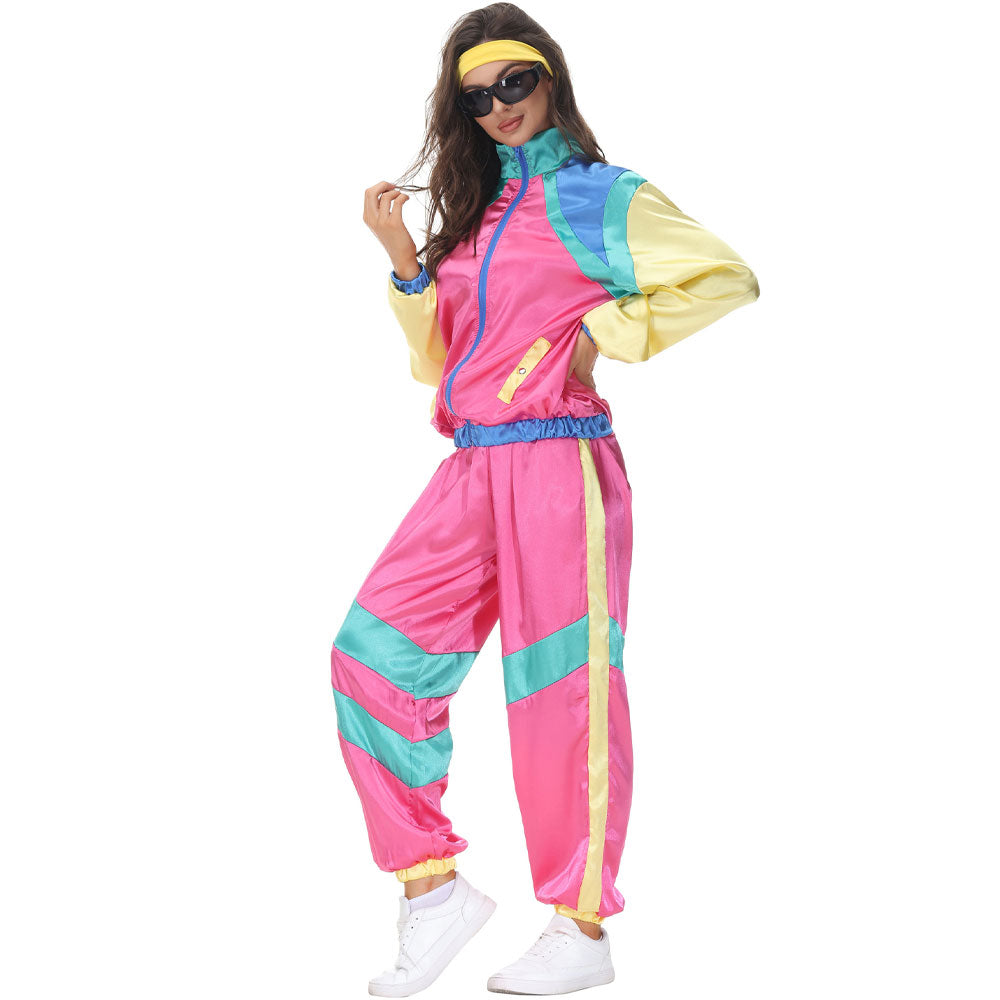Couple 80s Hip Hop Disco Costume
