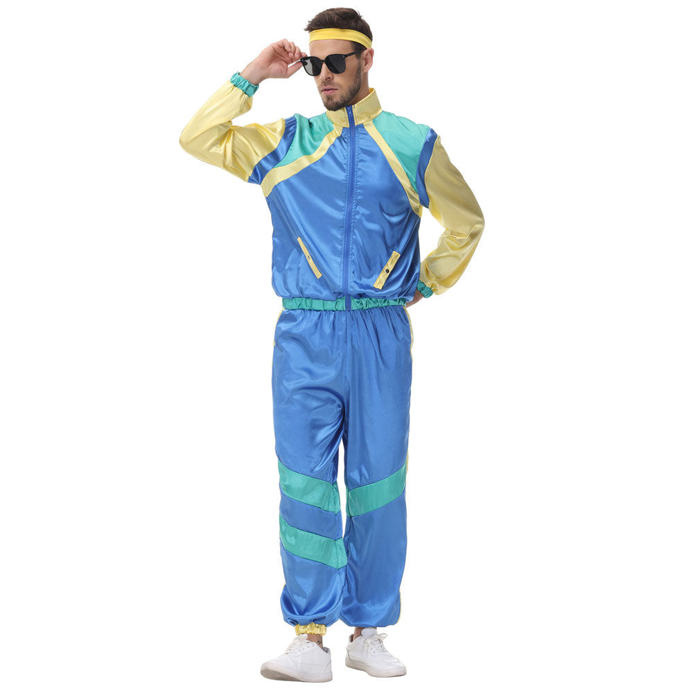 Couple 80s Hip Hop Disco Costume