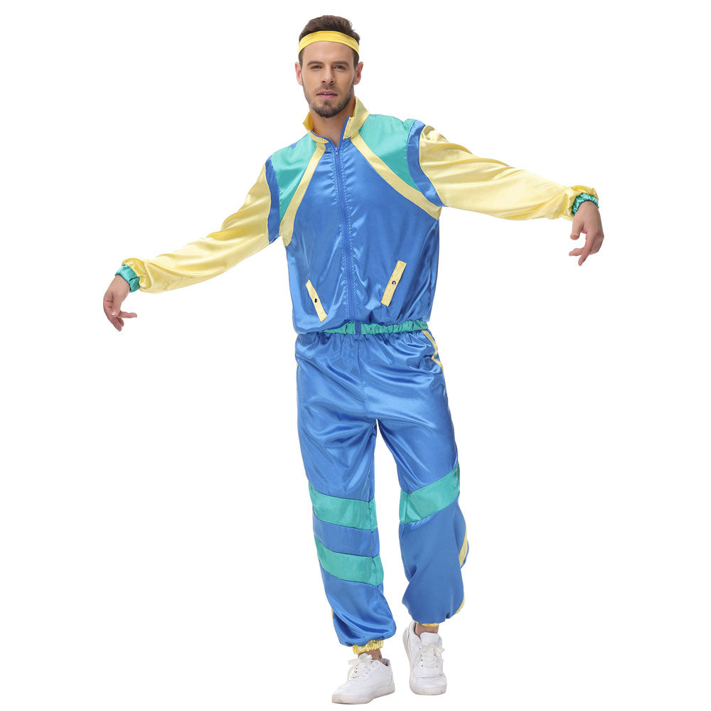 Couple 80s Hip Hop Disco Costume