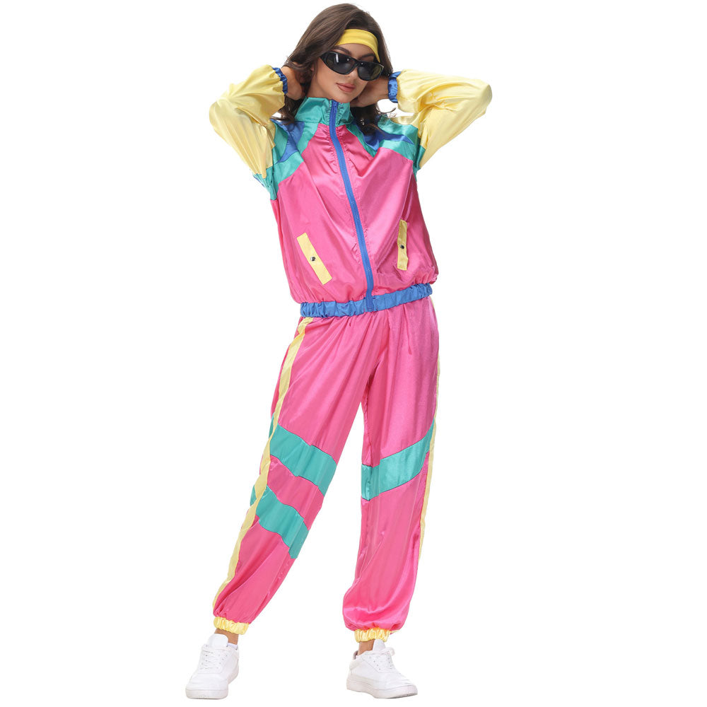 Couple 80s Hip Hop Disco Costume