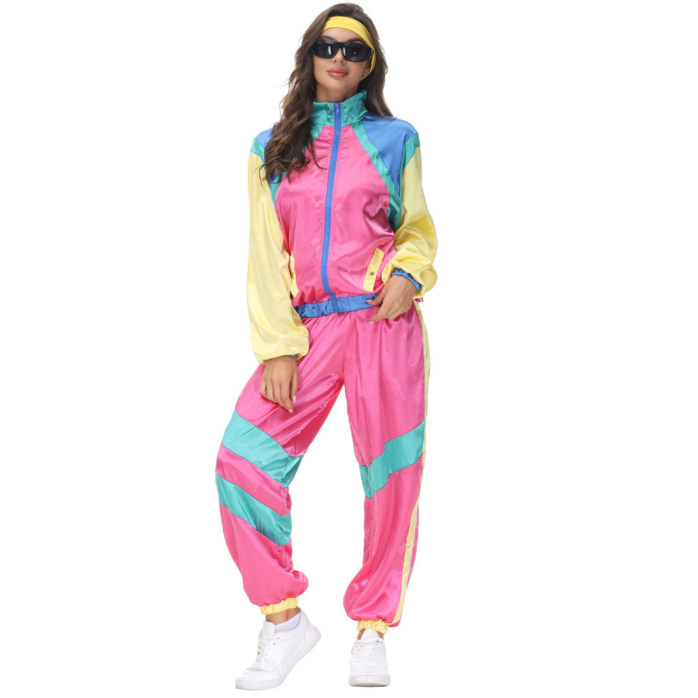 Couple 80s Hip Hop Disco Costume