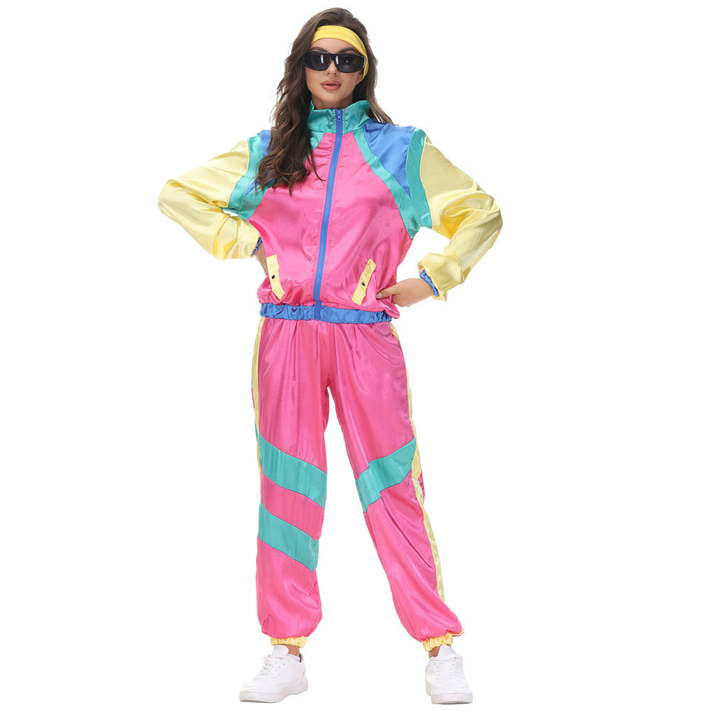 Couple 80s Hip Hop Disco Costume