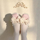 Elegant Bow Knot Lolita High-heeled Sandals