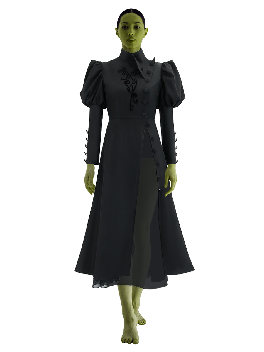 Young Witch Black Dress