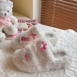 Fluffy Slide Sandals