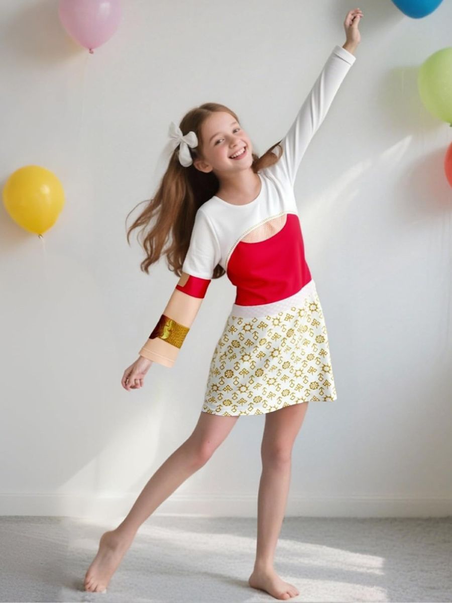 Girls Fantasy Dress with Bag