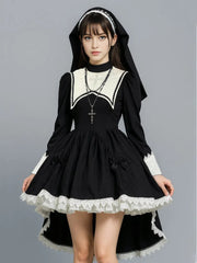 Gothic Nun Lolita Dress
