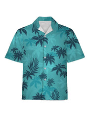 Men's Tropical Print Shirt w/ Jeans