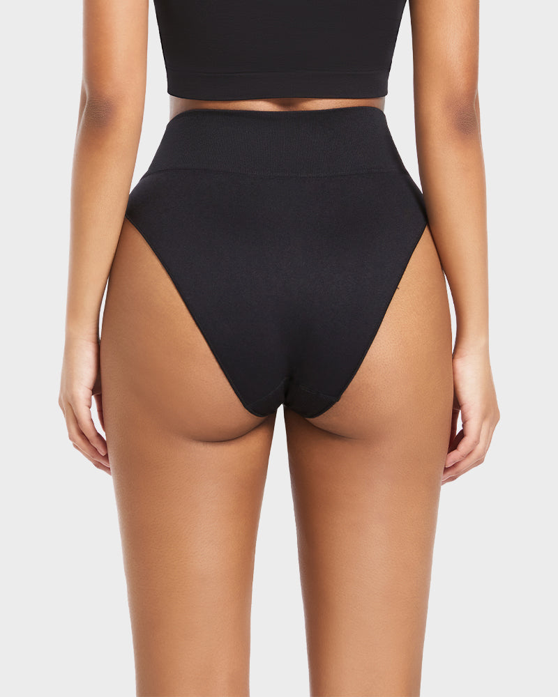 Seamless High Waist Tummy Control Brief Panty (3 Pack)