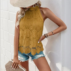 Crochet-Style Textured Lace Off-The-Shoulder Top