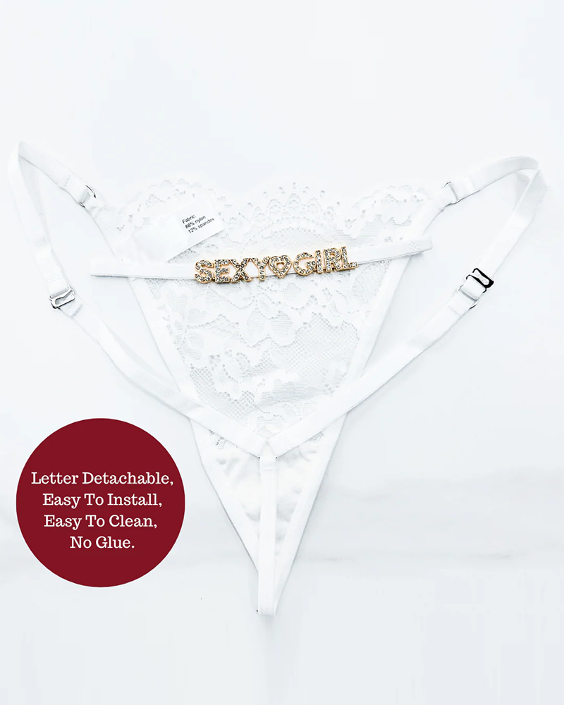 Custom Name Thong - Seductive &