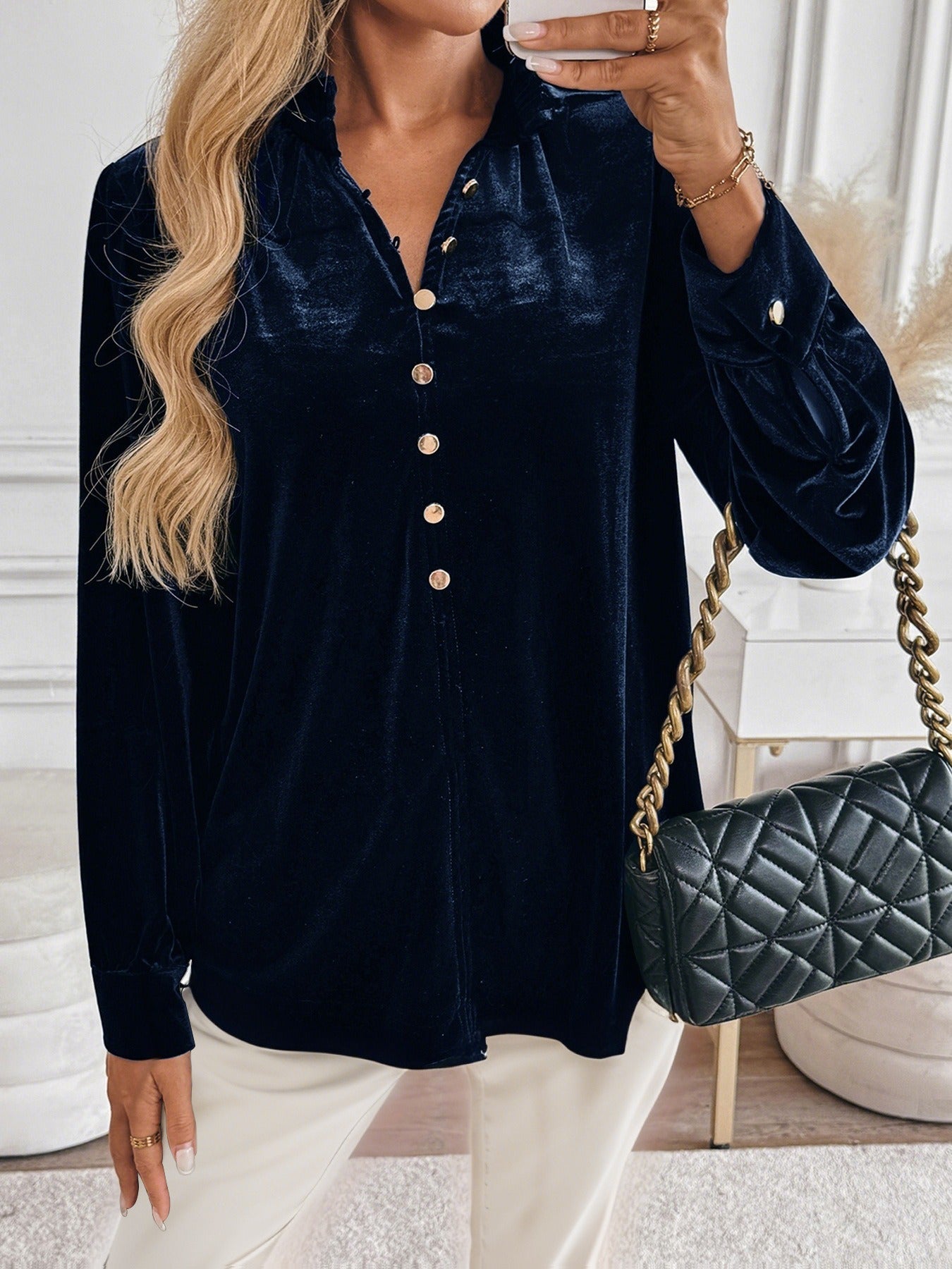 Solid Color High-Quality Shirt