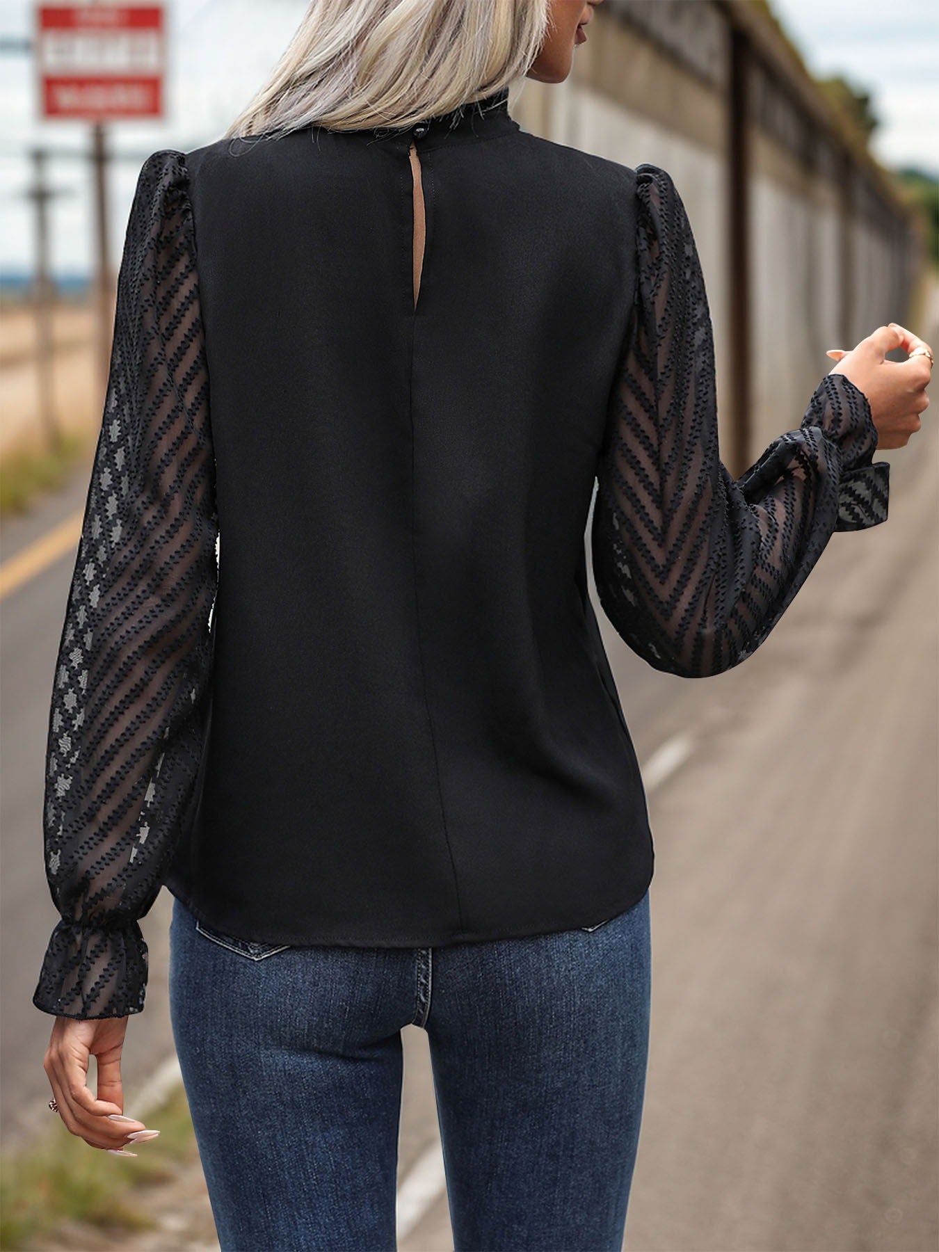 Long-Sleeve Pullover Work Shirt