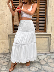 Beach Vacation A-Line Maxi Dress