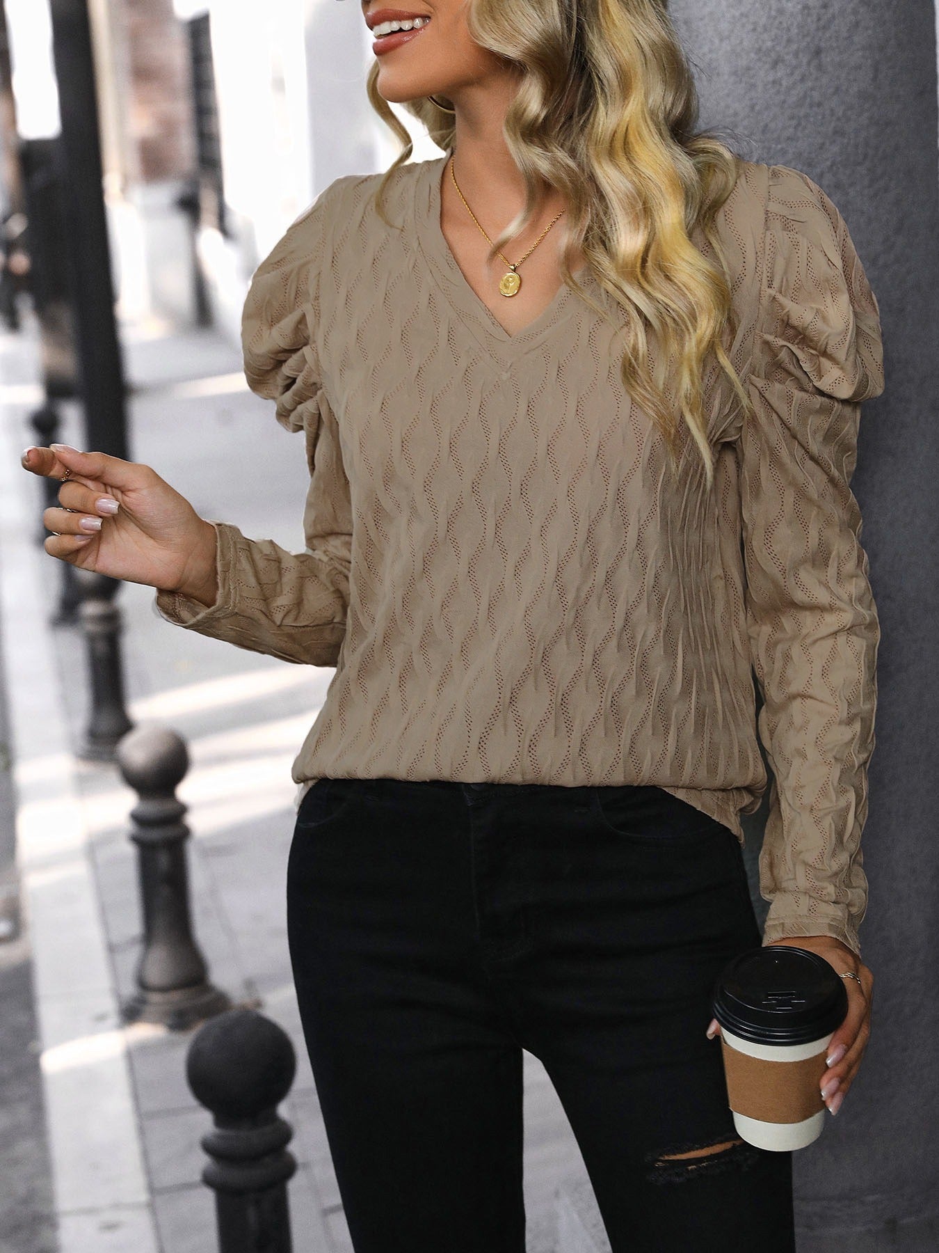 Comfortable Casual V-Neck T-Shirt