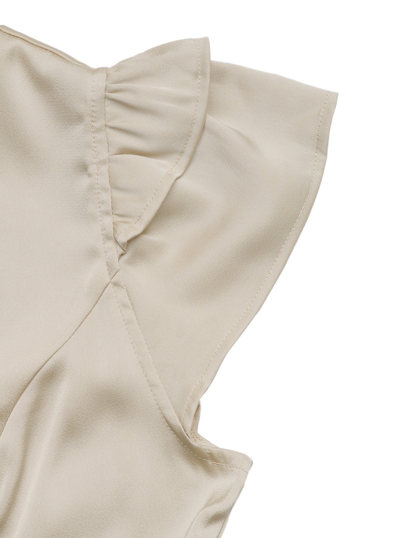 Elegant V-Neck Commuter Shirt