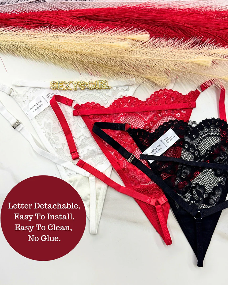 Custom Name Thong - Seductive &