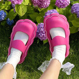 Kawaii klobige Plateausandalen