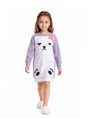 Kawaii Purple Bear Pajamas