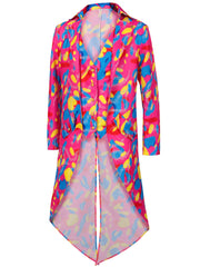 Men's Neon Printed Mardigras Outfit