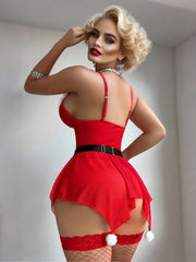 Mrs. Claus A-Line Christmas Dress