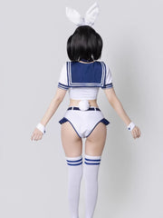 Navy Sailor Bunny Girl Cosplay Set