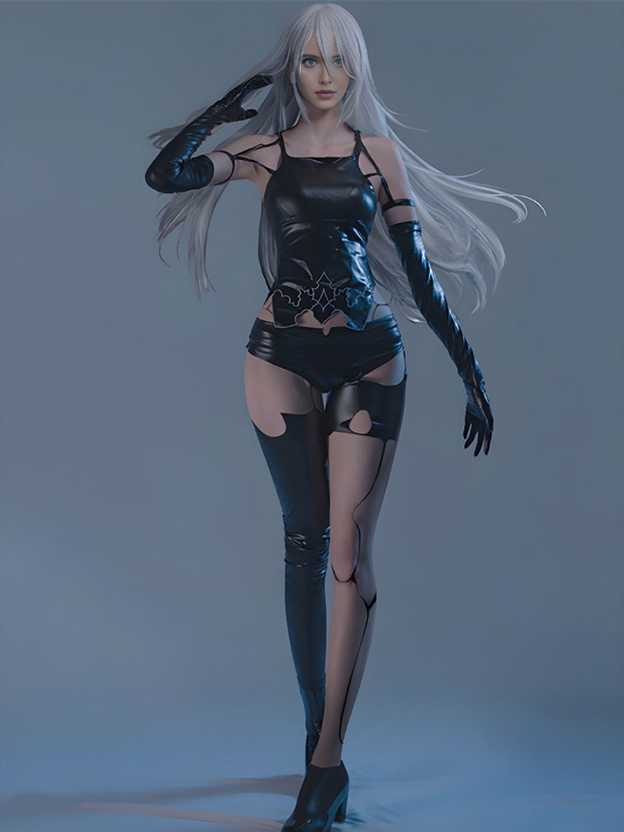 Wet Look A2 Costume