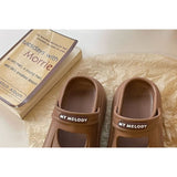 Mary-Jane-Clogs mit Plateausohle und Schleife