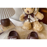 Mary-Jane-Clogs mit Plateausohle und Schleife