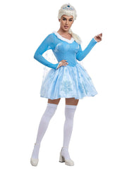 Velvet Princess Ice Blue Dress