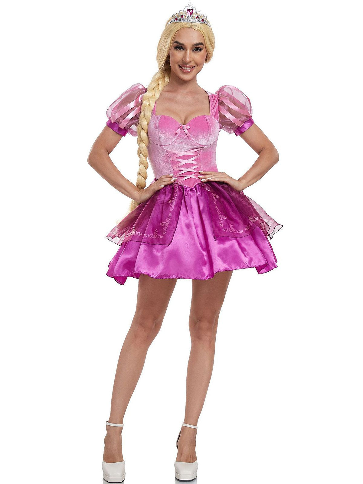 Adult Long Hair Princess Dress